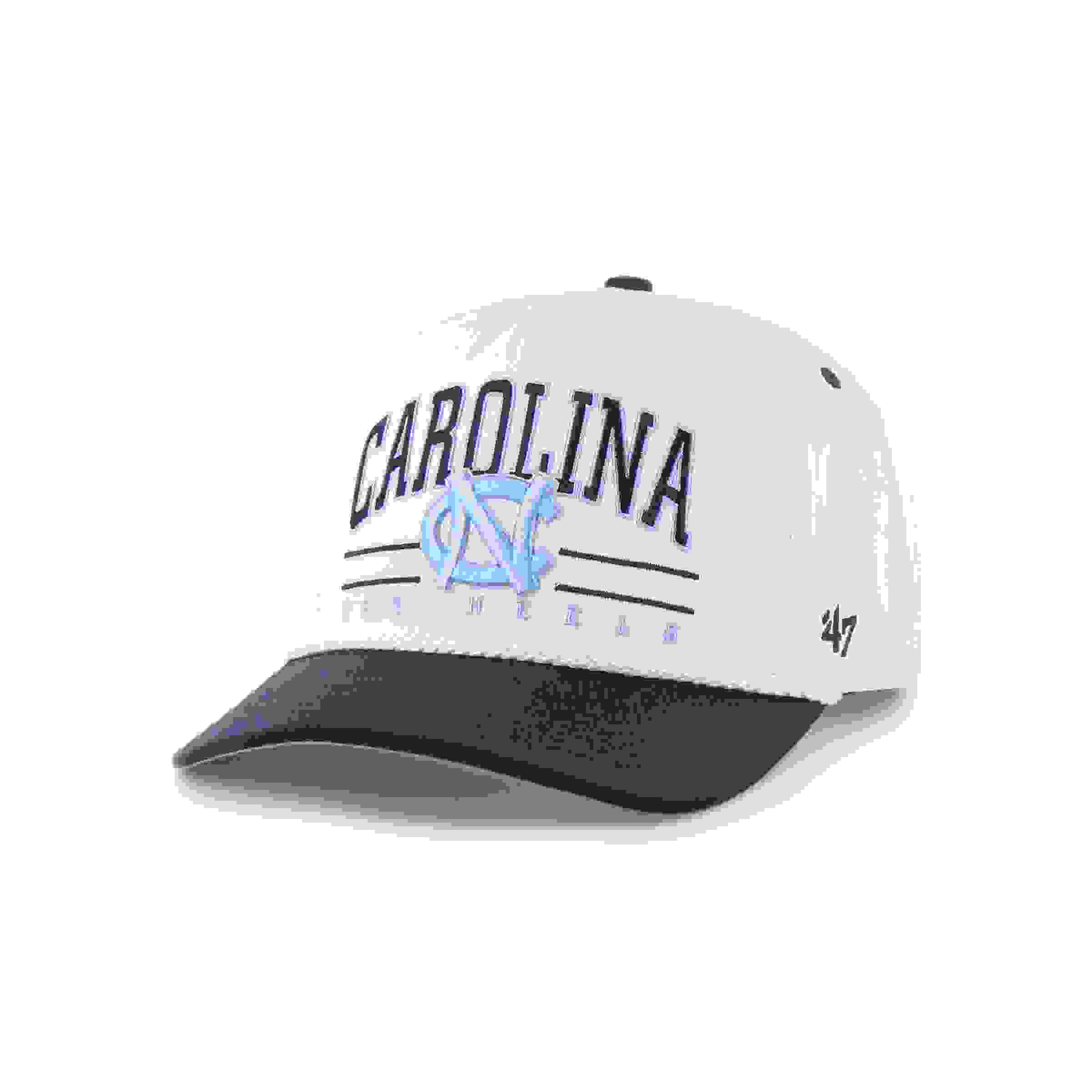 47 UNC Tar Heels Roscoe Rope Hitch White Snapback Cap